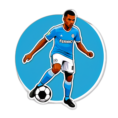 Thiết kế nhãn dán cầu thủ bóng đá