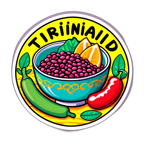 Pestrý kulinářský šperk Trinidadu