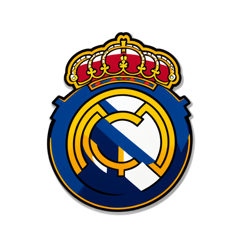 Den Ulikkjente Rivaliseringen: Real Madrid Logo Møter Barcelonas Silhuett!