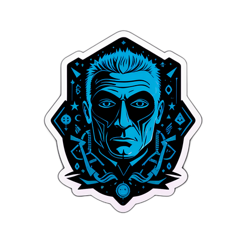 Sticker Mysterious 'Epstein Files'