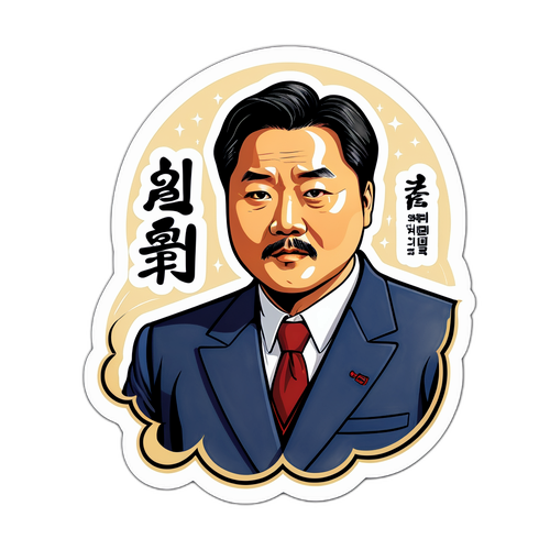 馬東錫插畫貼紙