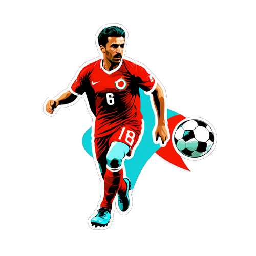 Yusuf Yazıcı'nın Futbol Tutkusu: Türk Bayrağı ile Hareket Eden Stickerla Tanışın!