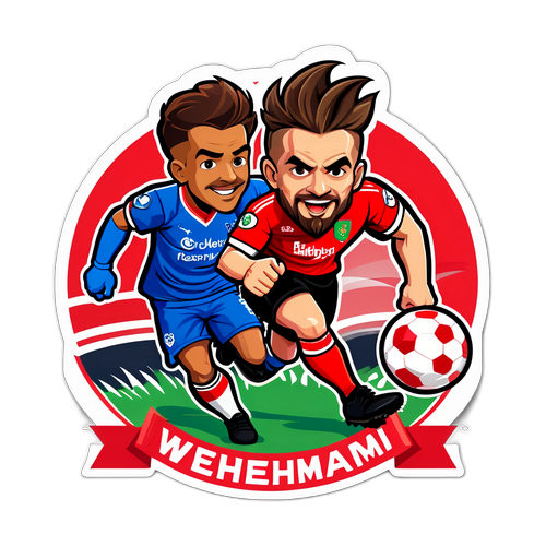 Fodboldsticker: Wrexham vs. Portsmouth