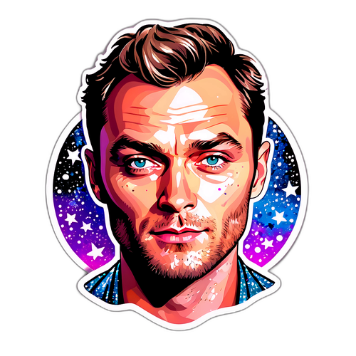 Sticker Artistique de Jude Law