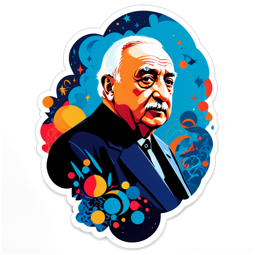 Fethullah Gülen Silueti Sticker