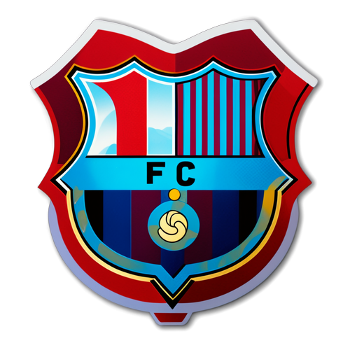 FC Barcelona Emblem Sticker