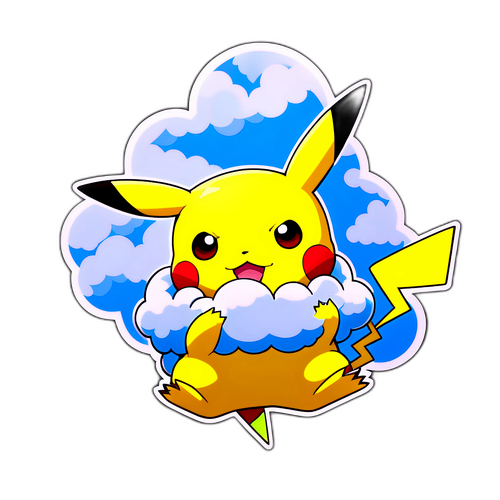 Pikachu Felhőben