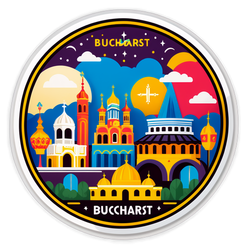 Celebrând Bucureștiul: Stickerul Festivalurilor și Culturii Locale