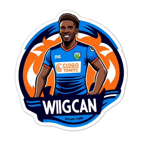 Sticker ya Mchezo kati ya Wigan Athletic na Luton Town
