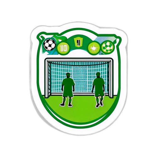 Live Scorebord Voetbalwedstrijd
