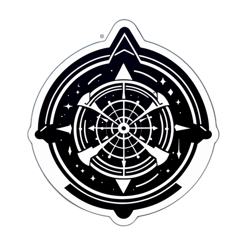 Графічна наклейка "Глибока держава"