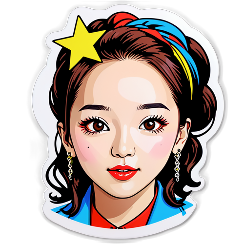 Unforgettable Sandara Park: Ang Kaakit-akit na Pop-Art Sticker na Magpapaalala sa Kanyang Kahalagahan sa Musika!