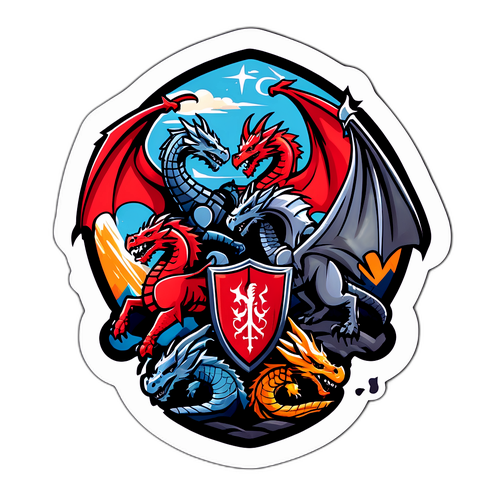 An Adventurous Knight's Quest Sticker