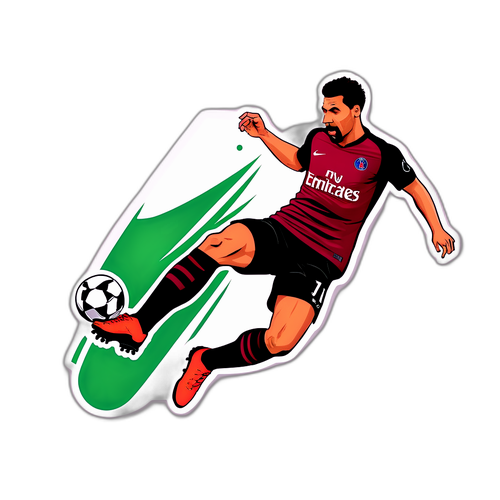 Cầu thủ Metz đá bóng về phía cầu môn PSG