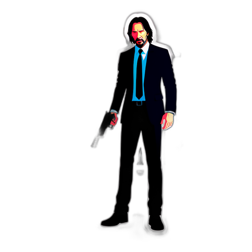 John Wick Silueti