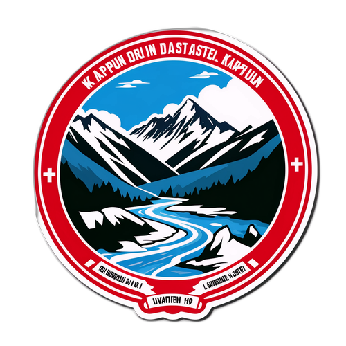 Kaprun Katastrophe Gedenkaufkleber