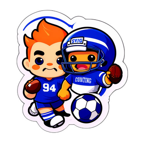 Sticker dễ thương về đội bóng yêu thích