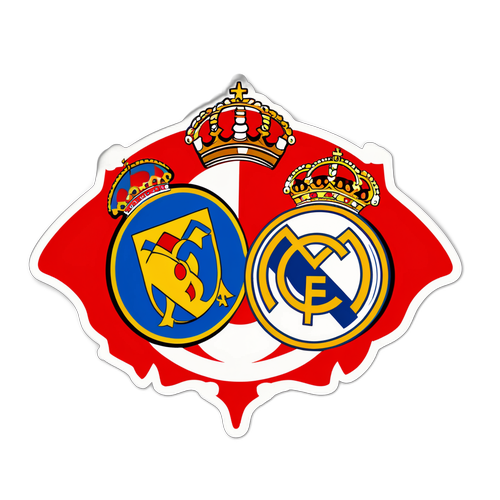 벤피카와 레알 마드리드 로고 스티커