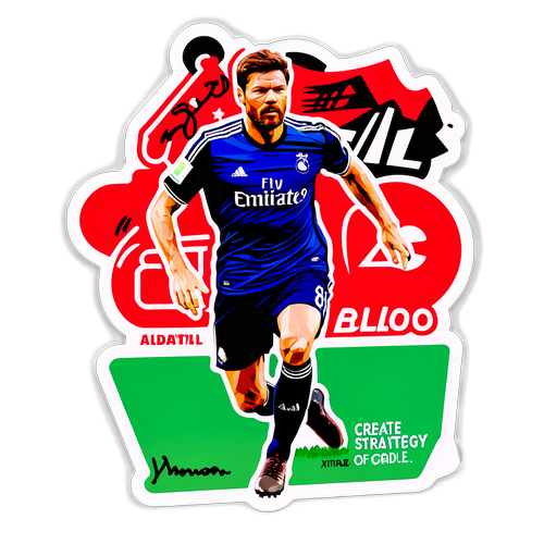 Sticker Xabiego Alonsa: Mistrz Strategii
