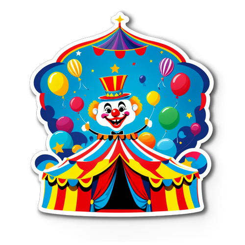 Cirkusrevyen Sticker