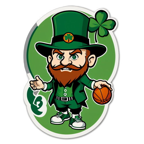 Pagpugay sa Boston Celtics: Ang Mala-leprechaun na   Sticker na Hindi Mo Ma-Miss!