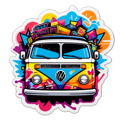 Van Veen Graffiti Klistermærke