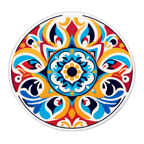 Modern Talavera Stílusú Matrica