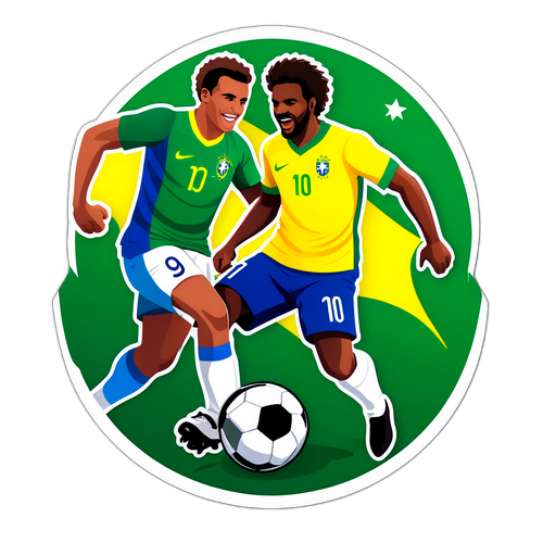 Sticker Merayakan Serie A Brasil
