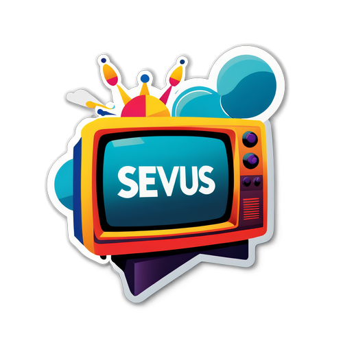 Servus TV Logo Aufkleber