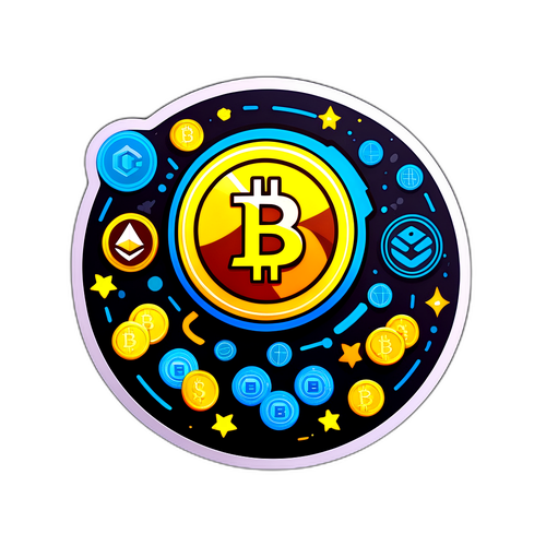 Digital Wallet Graphic para sa Crypto