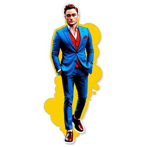 Ed Westwick i Glamourøst Øyeblikk: Se Den Uslippbare Stilen Hans!