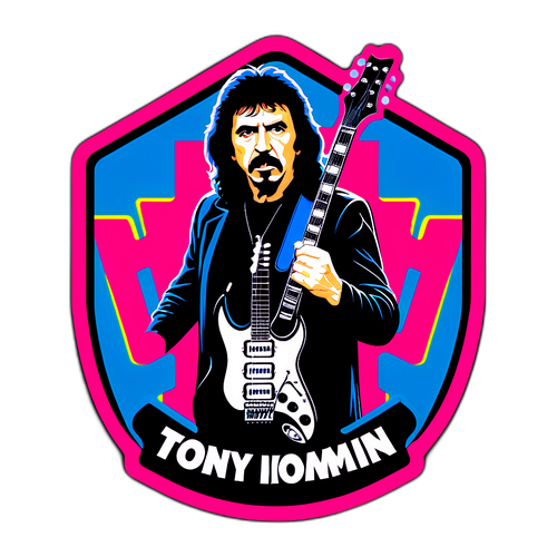 Pôster de Concerto com Tony Iommi