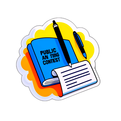 Sticker Inspirador de Concurso Público