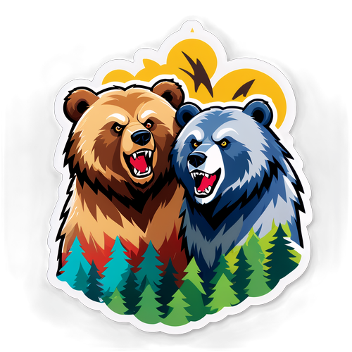 Sticker ng Grizzlies at Timberwolves