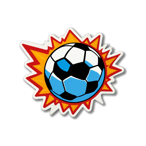 Sticker de Pasión: Fútbol y Baloncesto