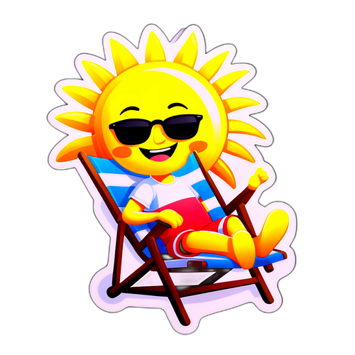 Masayang Araw na Naka-sunglasses