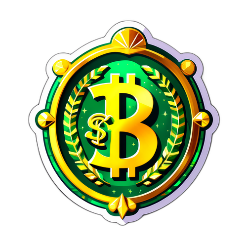 靈感來自美國美元的貼紙設計