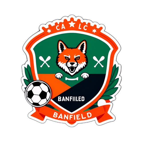 Sticker del Club Banfield