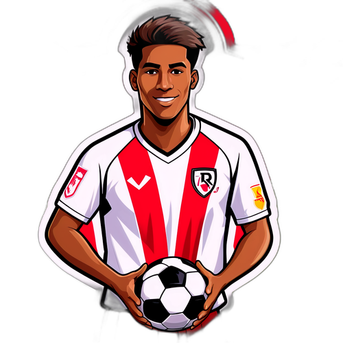 Sticker của đội bóng Rayo Vallecano