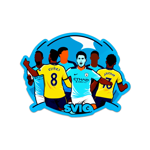 Escena de un partido del Manchester City