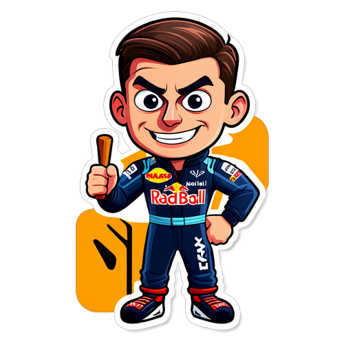 Max Verstappen is Terug! Onmisbare Sticker voor Échte Fans van de Formule 1!