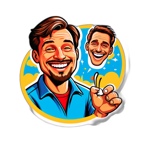 Jaśek Kapela w humorystycznej scenie