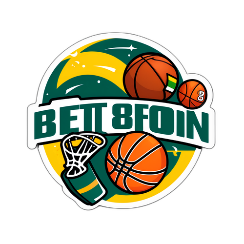  מדבקת ספורט עם לוגו Bet365 