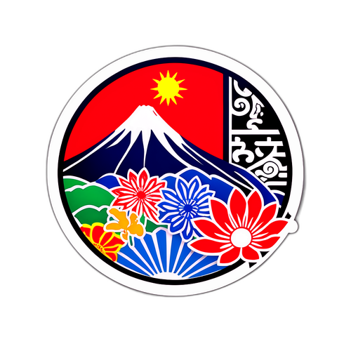 台湾风情贴纸