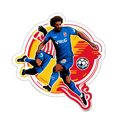 Sticker ya Mchezo wa Gil Vicente na Brentford