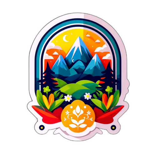 Whimsieke sticker voor Mirac Kandili 2026