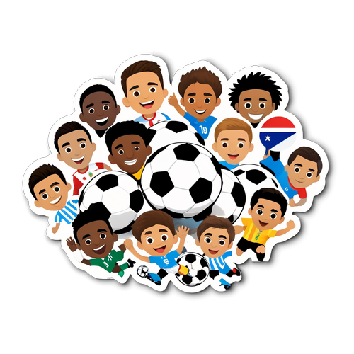 ¡Unidos por el Fútbol! La Pasión de Sudamérica en Emojis que No Te Puedes Perder