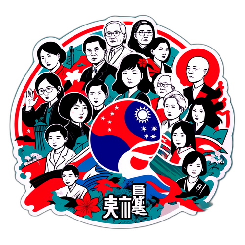 代表台湾反战运动的视觉符号