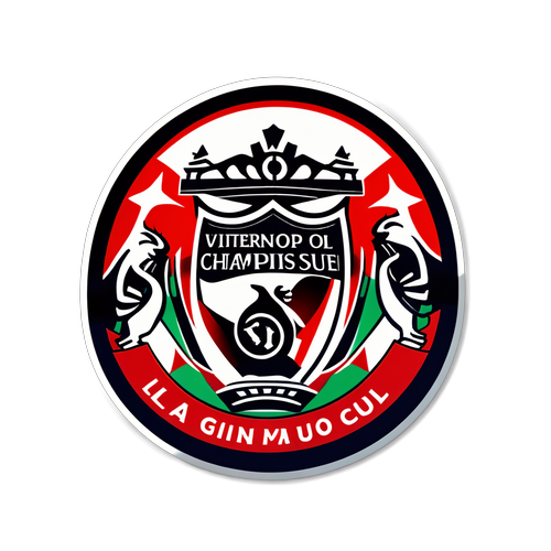 Champions League Sticker med Liverpool og Girona