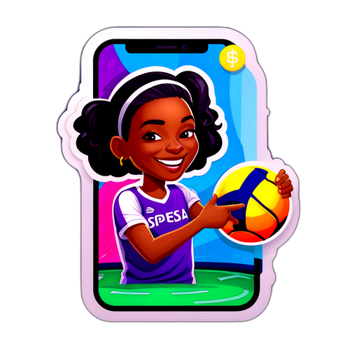 Sticker ya Programu ya Simu ya SportPesa